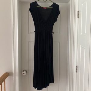 Hi Lo Black Dress